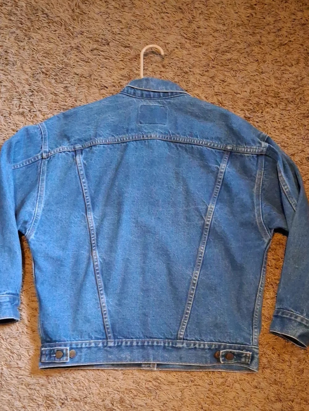 Mens Women's Vintage 1986 Levi's Trucker Jacket Size M Medium